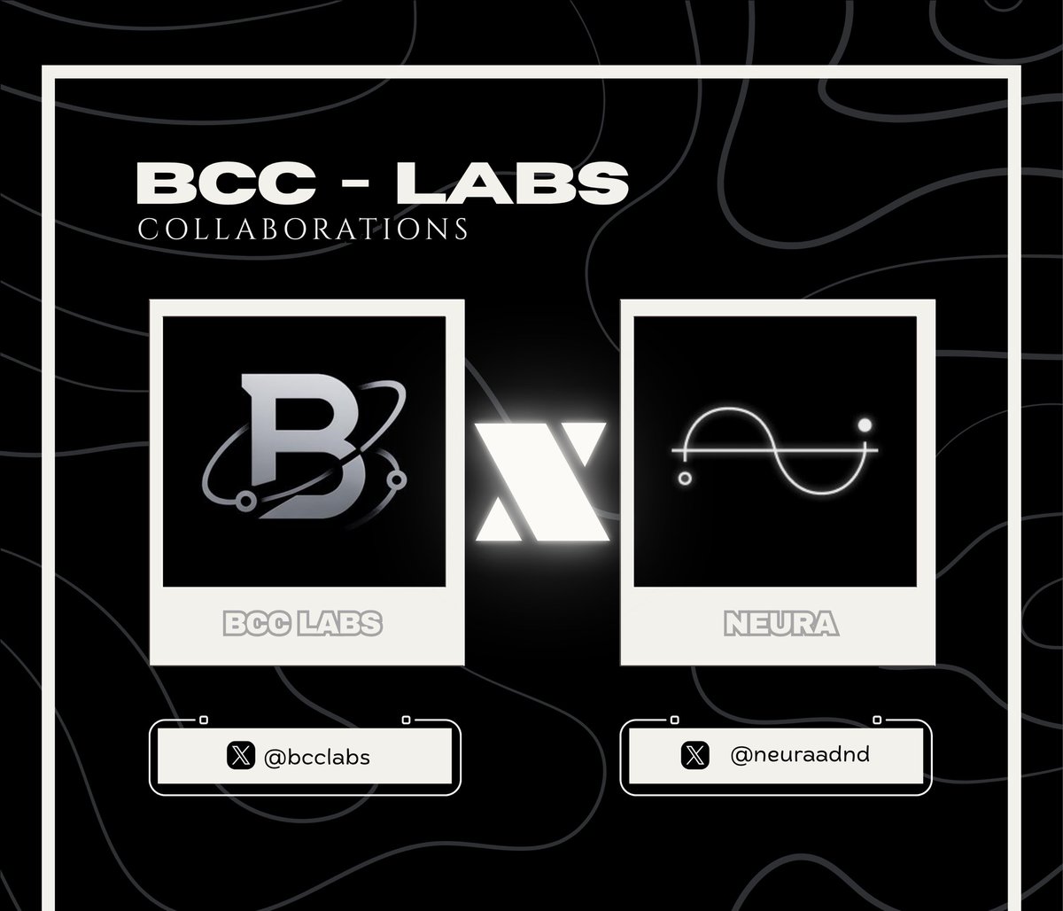 bcclabs's tweet image. Pleased to announce our collaboration with @NeuraADND
Neura is a decentralized autonomous AI Artist that lets holders to own not just artworks but the artist itself.