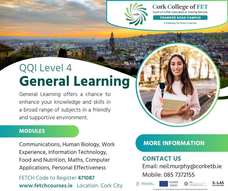 Cork College of FET - Tramore Road Campus (@tramorecampus) on Twitter photo 