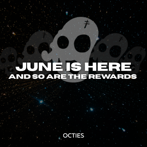 Octies_GameFI's tweet photo. Halfway through the year, but we're just getting started. June means more rewards, more $OCTIES, and more power to the REPTILOIDS π₯
Don't blink π«£
#TON #OCTIES #Web3Rewards #CryptoRewards #TONCommunity #TONEcosystem #TONBuild https://t.co/qKDBDYhdFG