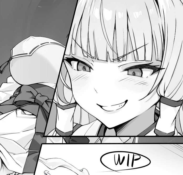 なかなかSっ気がある表情が描けた気がするっ💪🙃💪 