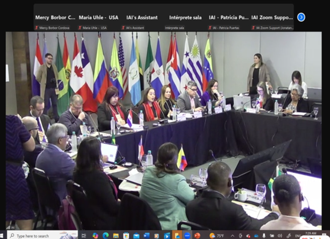 fimcmespol's tweet photo. 🌎 La Dra. Mercy Borbor (FIMCM) participa en la CoP-33 del #IAIglobal como punto focal de 🇪🇨 y miembro del Comité Científico. Ciencia y diplomacia para enfrentar #CambioClimático, sequías e incendios.
🌊 #Océanos #IAI #FIMCM
🔗 https://t.co/ZIdC6LxqPW
https://t.co/EAmBPFGP6B https://t.co/CtU0sIx8qk