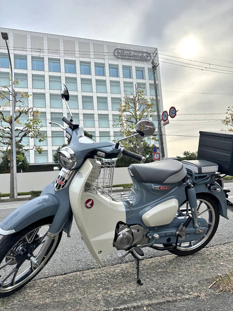 Nintendo　Switch2
の発売日だったと言うことで。

#Nintendo
#C125
#カブ
#kyoto