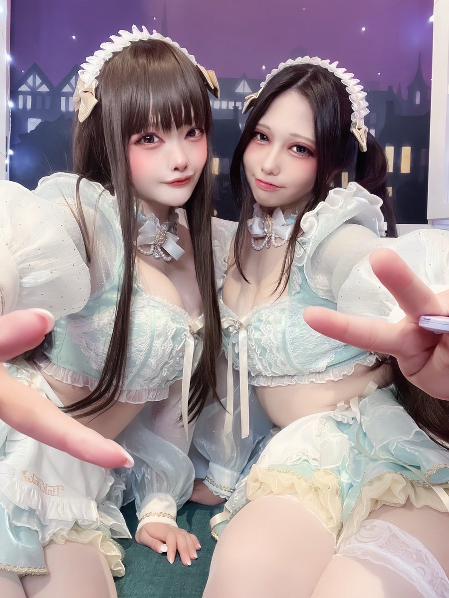 えとちゃといってきたよ🧚‍♂️✨
衣装おそろ💗
 #ティンクティンクレセプション