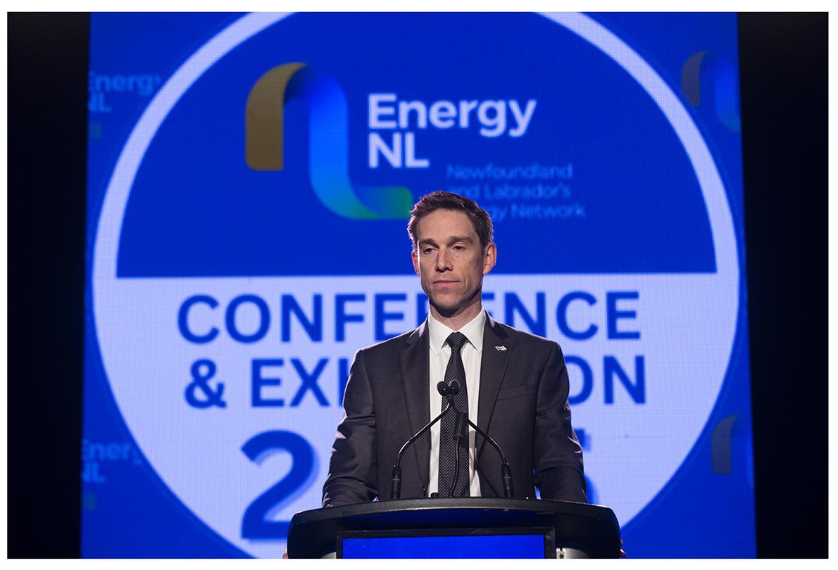 The Honourable John Hogan, Premier of Newfoundland and Labrador, provided today’s morning address. The Premier stated that Newfoundland &amp; Labrador’s energy sector is poised to meet the world’s energy needs &amp; offshore exploration will play a key role. #EnergyNL2025 #WeAreEnergyNL