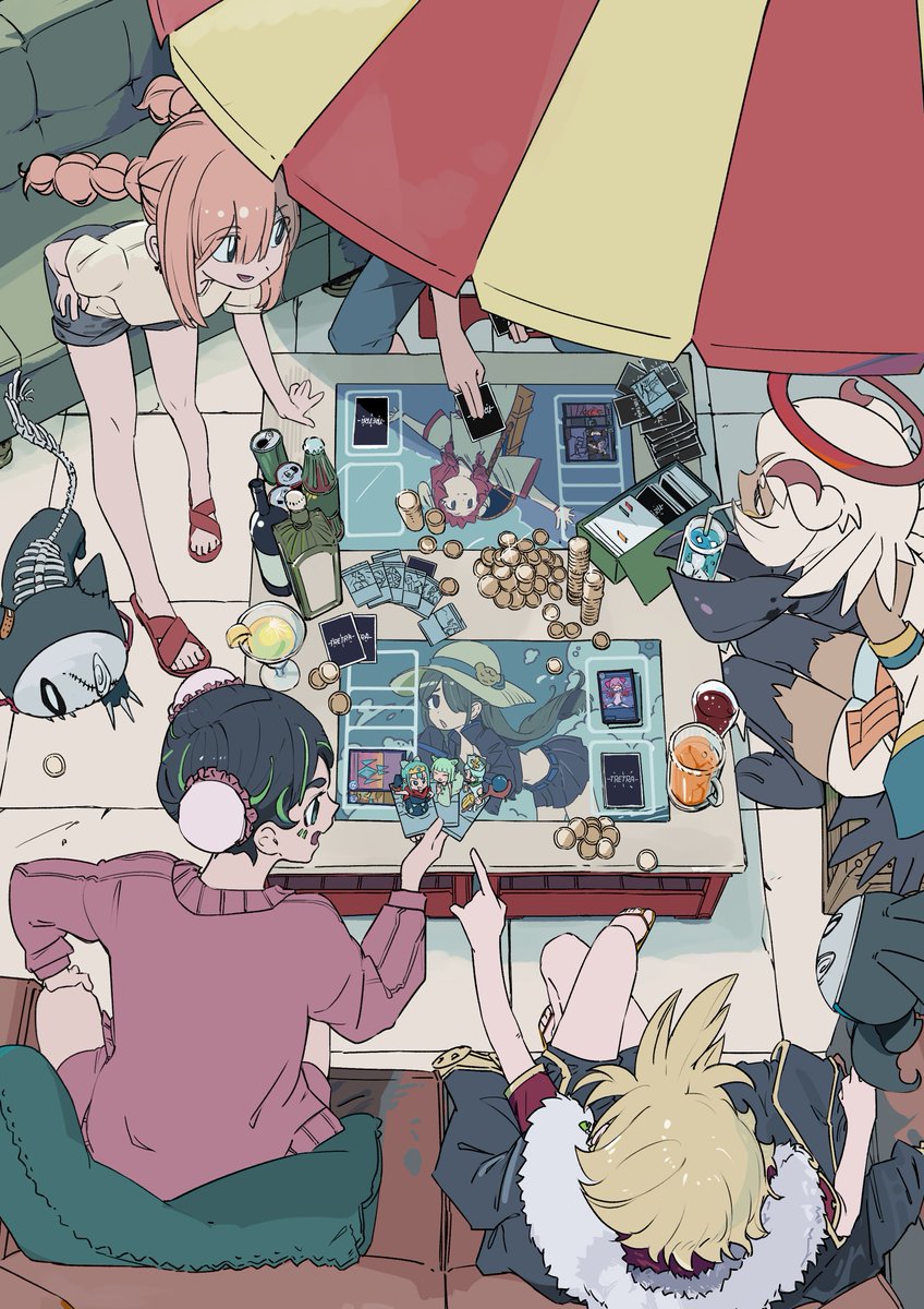 #TRETRA 公式イベント ｢夏。TRETRAしよっか。｣
ポスター書かせていただきました〜!
TRETRAプレイヤーさんたち、あちまれー！！