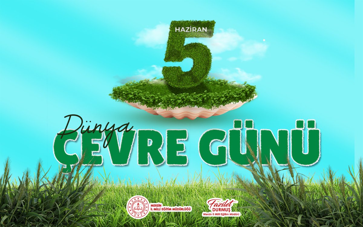 🌳🌍Çocuklarımıza bırakabileceğimiz en değerli mirasın temiz bir çevre olduğunu unutmadan, sorumluluklarımızın bilincinde olarak, temiz ve yaşanabilir bir dünyada nefes aldığımız her an için şükredelim.
Küçük adımlarla büyük değişimler yaratabiliriz.

5 Haziran Dünya Çevre
