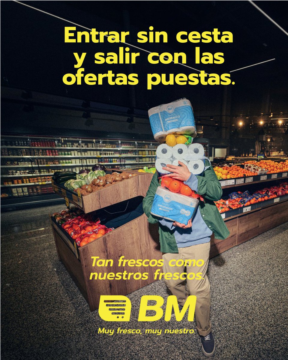 Un consejo: Nunca entres a BM sin carro o cesta. 🛒
Te llevarás todas las ofertas puestas.😜
¿Te sientes identificado/a?