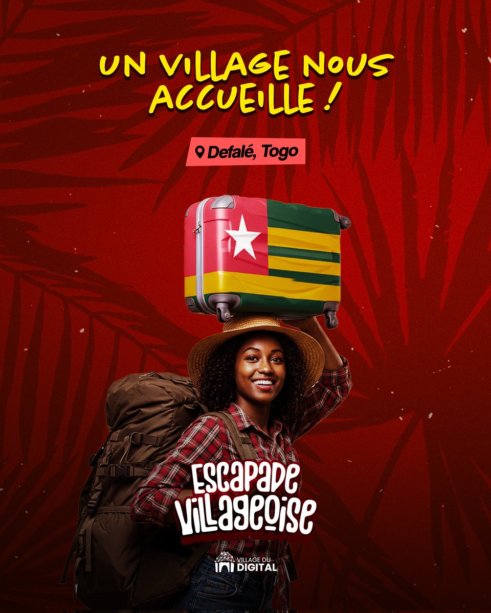 Il y a des lieux qui inspirent, qui  apaisent.

En 2025, le Village du Digital t’emmène à Defalé, au cœur de la nature togolaise.

Au-delà de te déconnecter,  tu viens pour vivre.

#VillageDuDigital #VDD2025