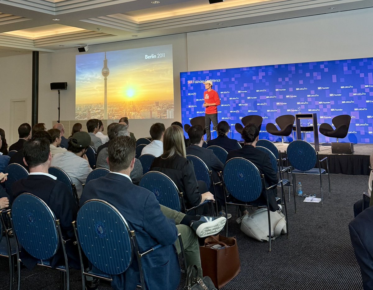 startupticker (@startuptickerch) on Twitter photo Exciting ongoing SEF.Founder Conference 2025 in Interlaken. Inspiring and energetic talk by <a href="/GetYourGuide/">GetYourGuide</a> cofounder Tobias Rein on Going Global #SEF25 Exciting ongoing SEF.Founder Conference 2025 in Interlaken. Inspiring and energetic talk by <a href="/GetYourGuide/">GetYourGuide</a> cofounder Tobias Rein on Going Global #SEF25