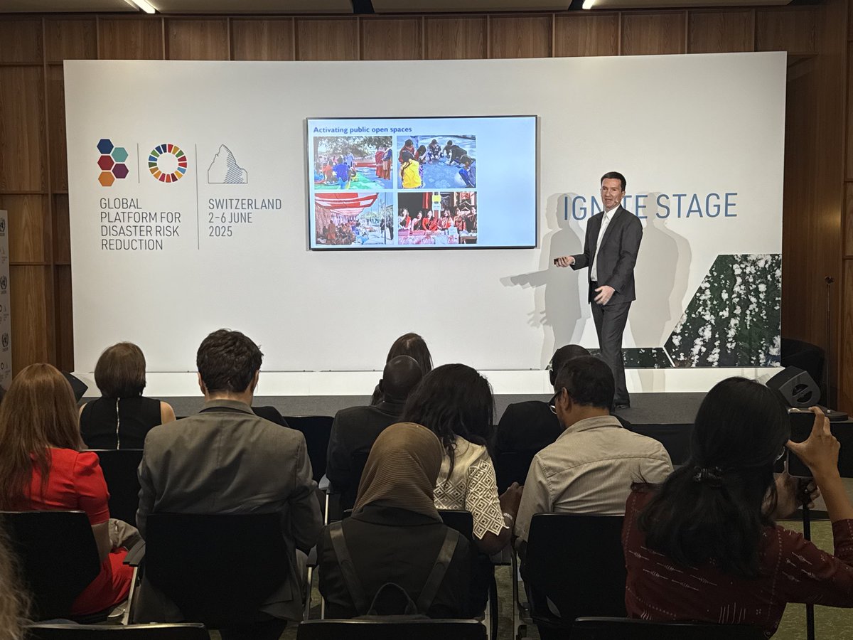 Just presented #Cities4Women project at #GPDRR2025 in Geneva! We deliver community driven practical solutions for #urbanresilience. Grateful for support from <a href="/EUinNepal/">EU in Nepal</a> &amp; @FinlandinNepal, and proud of our delivery <a href="/UNOPS/">UNOPS</a>, <a href="/UNHABITAT/">UN-Habitat</a> &amp; <a href="/CitiesAlliance/">Cities Alliance</a>. Thanks <a href="/UNDRR/">UNDRR</a> for hosting.