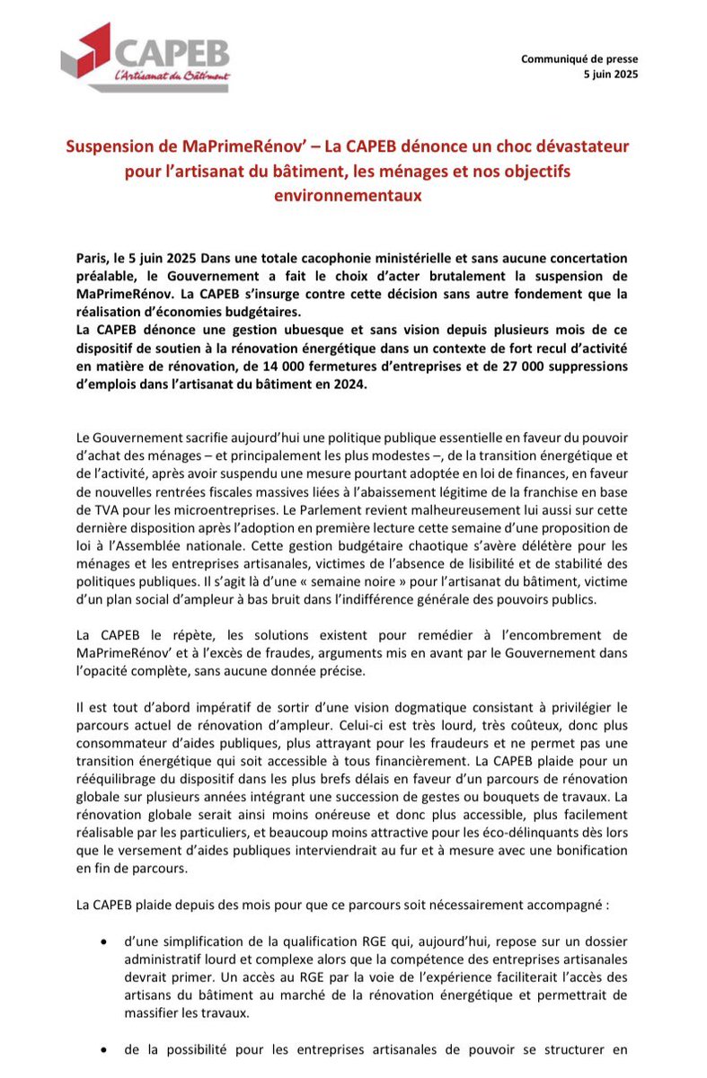 La CAPEB tweet media