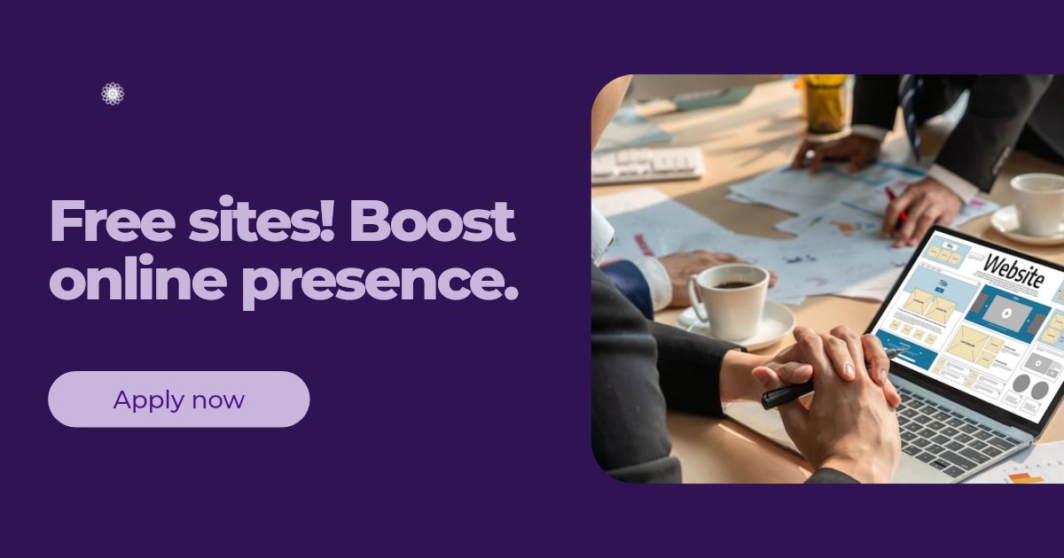 SynthcoreApp's tweet image. U.S. entrepreneurs: Get a custom-designed website FREE through our limited-time program! Boost revenue, reach more customers & elevate your online presence with a professional site made just for you. Spots are limited — apply now!