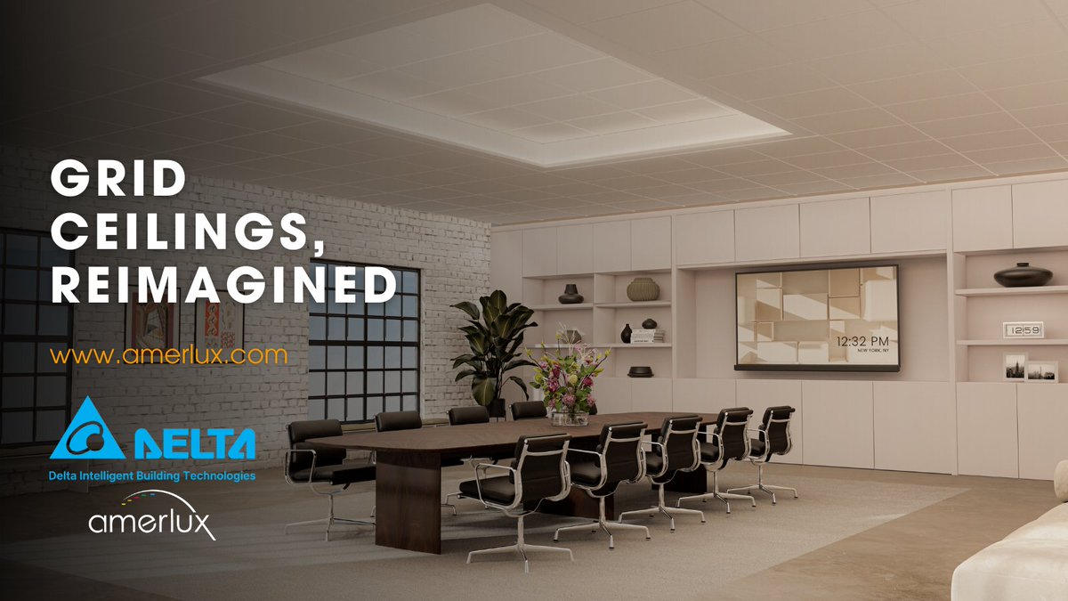Grid Cove redefines what a grid ceiling can be—streamlined, seamless, and sophisticated.

Bring new life to flat ceilings with effortless installation and over 100 lumens per watt. 

Discover more: f.mtr.cool/nliskpixyo

#ArchitecturalLighting #LightingDesign #Amerlux