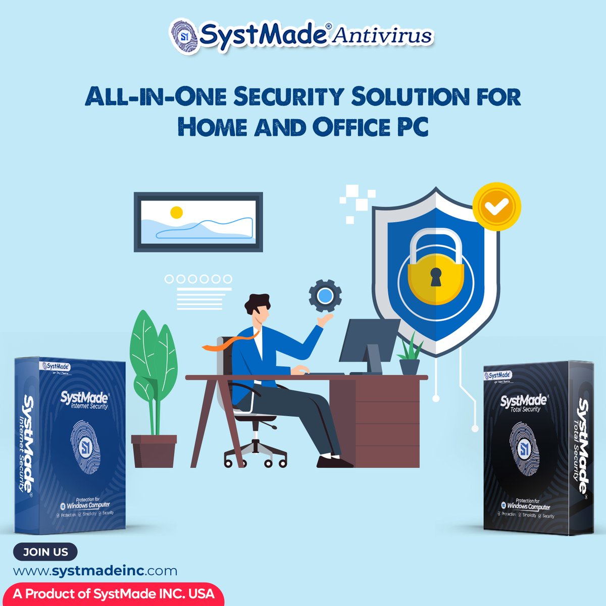 SystmadeI's tweet photo. Protect your PC at home or in the office with SystMade® Antivirus – the all-in-one security solution!
✅ Fast, reliable protection
🔒 Real-time threat defense
👉 Learn more: https://t.co/4ViPAhrcTL
#SystMadeAntivirus #CyberSecurity #PCProtection #WorkFromHome #Antivirus https://t.co/uKvSkpsj3A