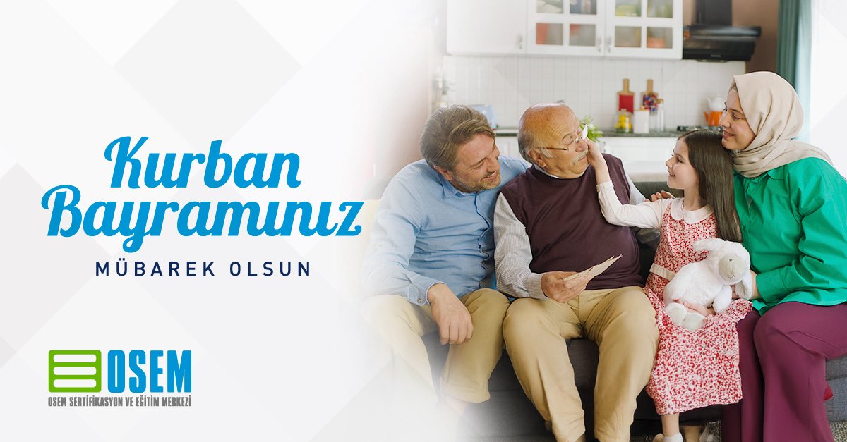 Paylaşmanın ve birliğin coşkusunu yaşadığımız bu bayramda sizlere huzur ve mutluluk dileriz.

Bayramınız mübarek olsun!

#OSEM #KurbanBayramı