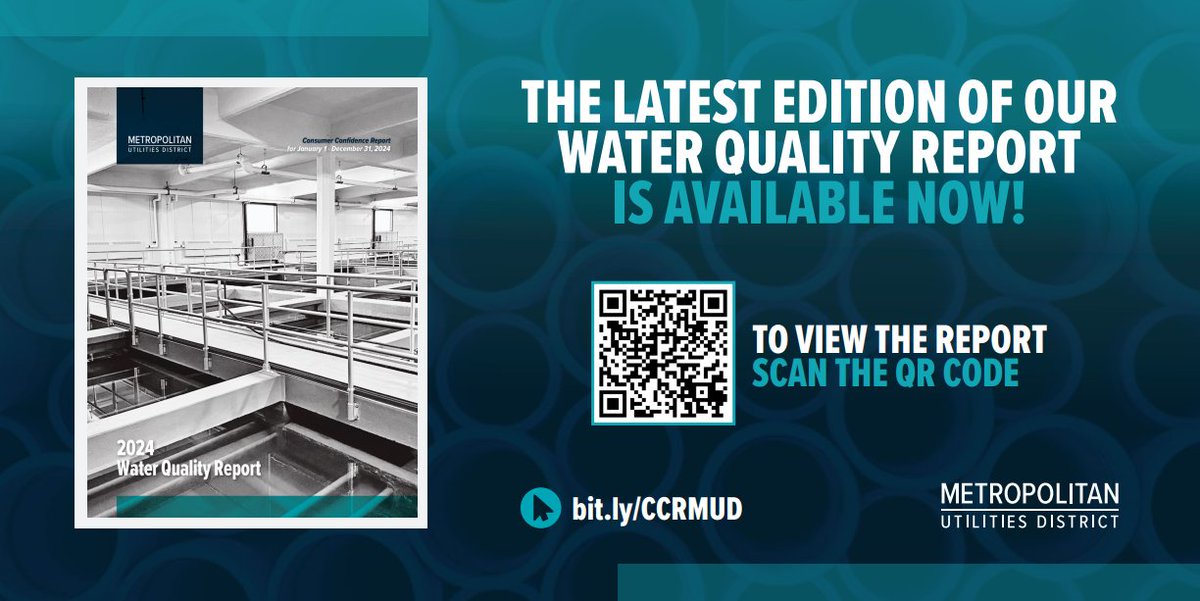 Our latest water quality report is available now.  Click the link to read it today. ow.ly/e8bF50W1GNY