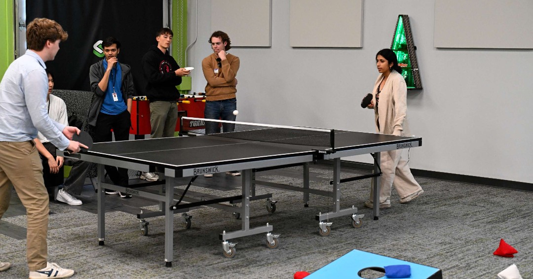 SymboticTweet's tweet image. This week, our interns took part in a networking event to help them connect with colleagues from across the company.
We’re excited to have these bright minds on board and can’t wait to see the impact they’ll make this summer.
#InternshipProgram #FutureInnovators #LifeAtSymbotic