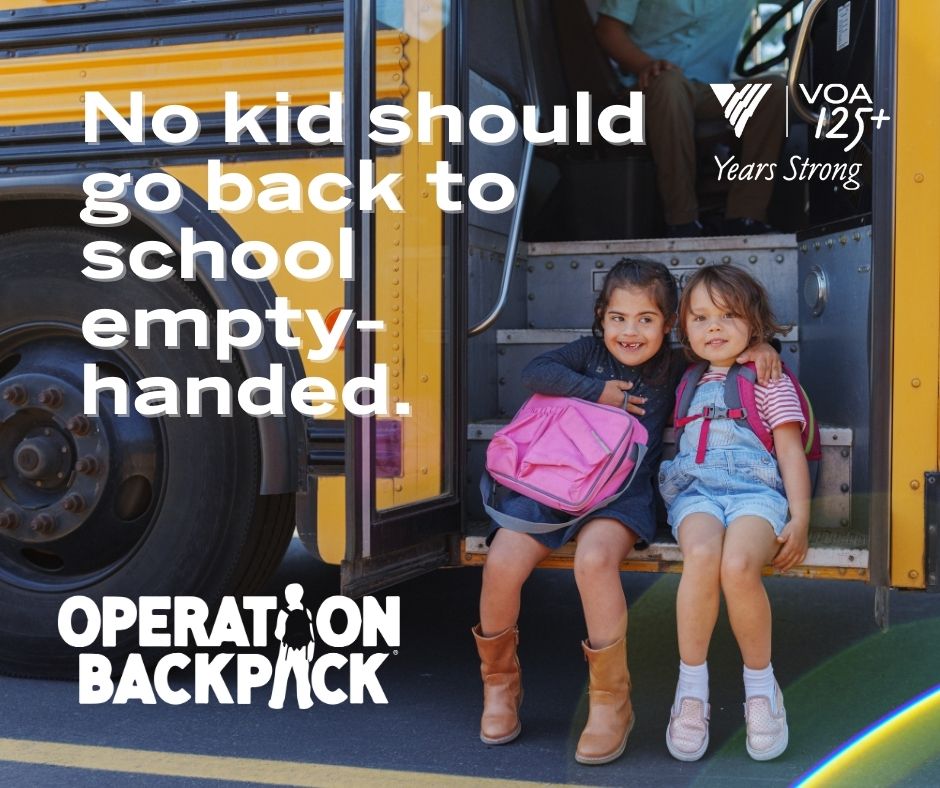 By donating school supplies to VOA, you’re not only filling backpacks – you’re fueling futures. 🎒

Help us give a kid the backpack they deserve for the upcoming school year by purchasing supplies online: voa.org/operation-back…