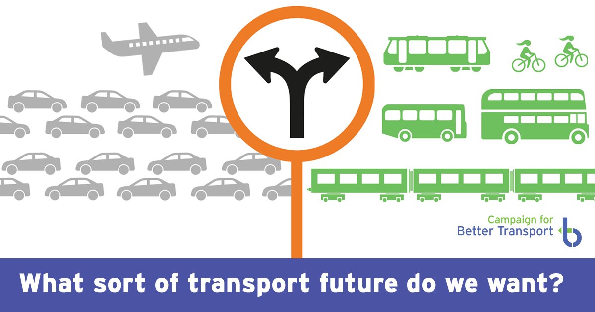 Today is #WorldEnvironmentDay. With transport responsible for more UK carbon emissions than any other source, let's work for a better, greener, fairer transport system, with good public transport and walking/cycling routes for all.