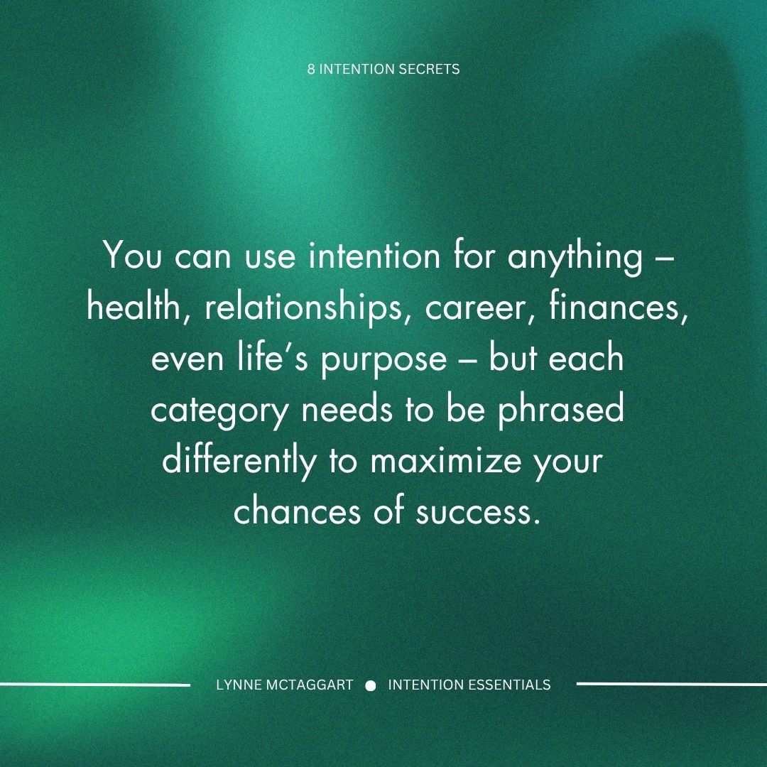 The way you phrase your intention shapes your reality. Get the words right—watch your life shift.

#IntentionExperiment
#PowerOfEight
#GroupIntention
#HealingIntention
#FocusedIntention
#IntentionMatters
#IntentionalLiving
#EnergyOfIntention