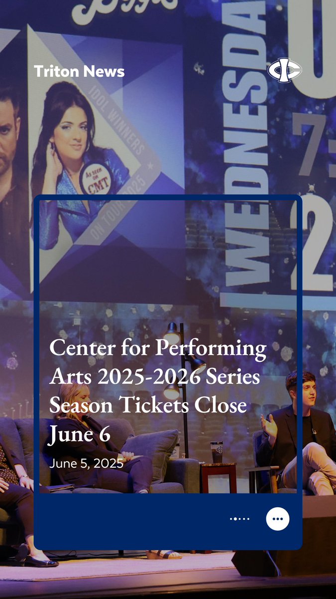 iowacentral.edu/centerforperfo… 🎭🎟️