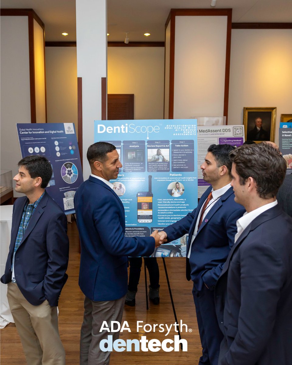 ForsythResearch's tweet image. #ThrowbackThursday to dentech 2024!
Applications are OPEN for dentech 2025's Technology Showcase & Innovation Expo: your chance to present to the movers and shakers of the oral health industry.
Apply now: forsyth.org/events-courses…
dentech is sponsored in part by OraBio.