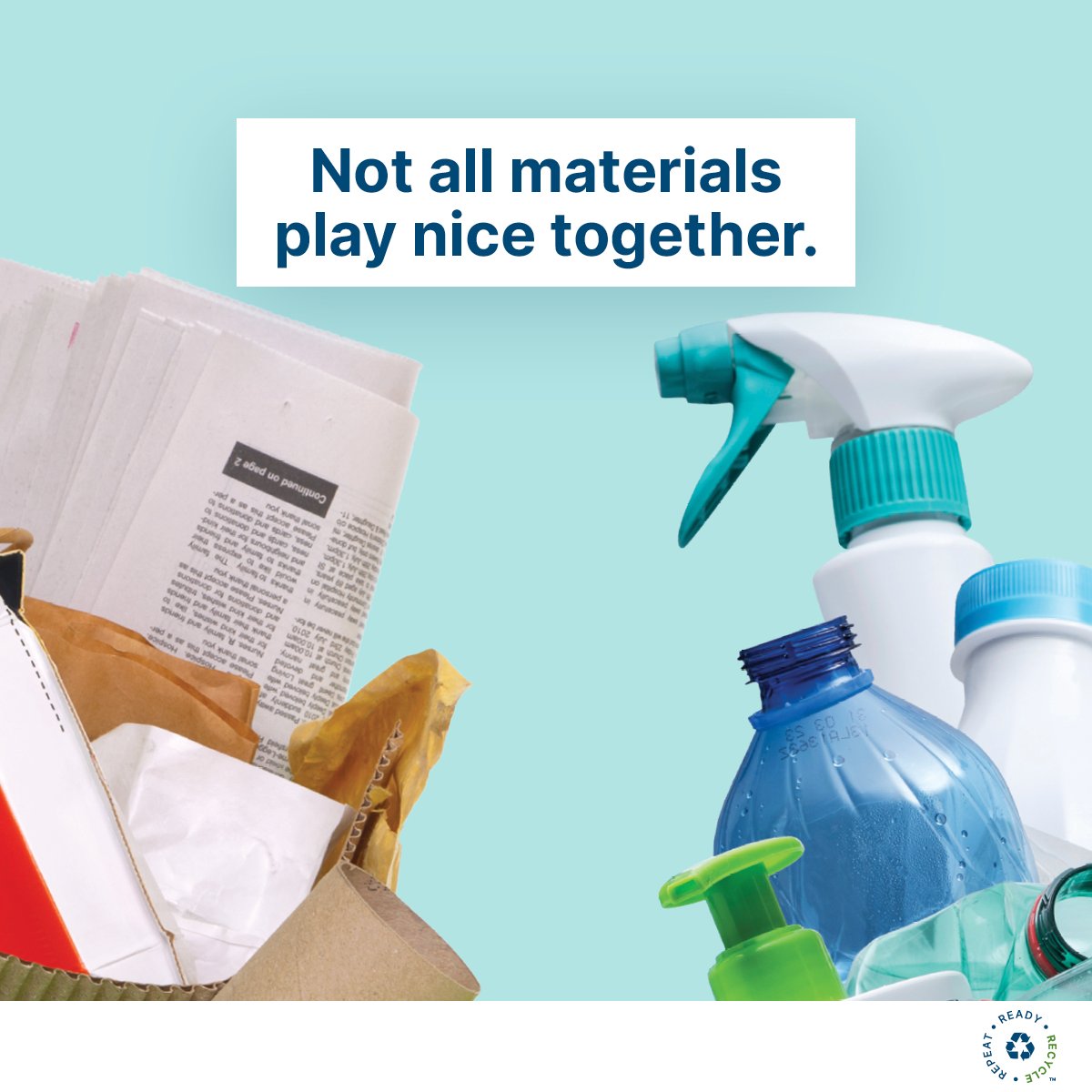 Give recycling some space – separate containers from paper and cardboard to ensure they are recycled.

Learn more at Brantford.ca/Recycling