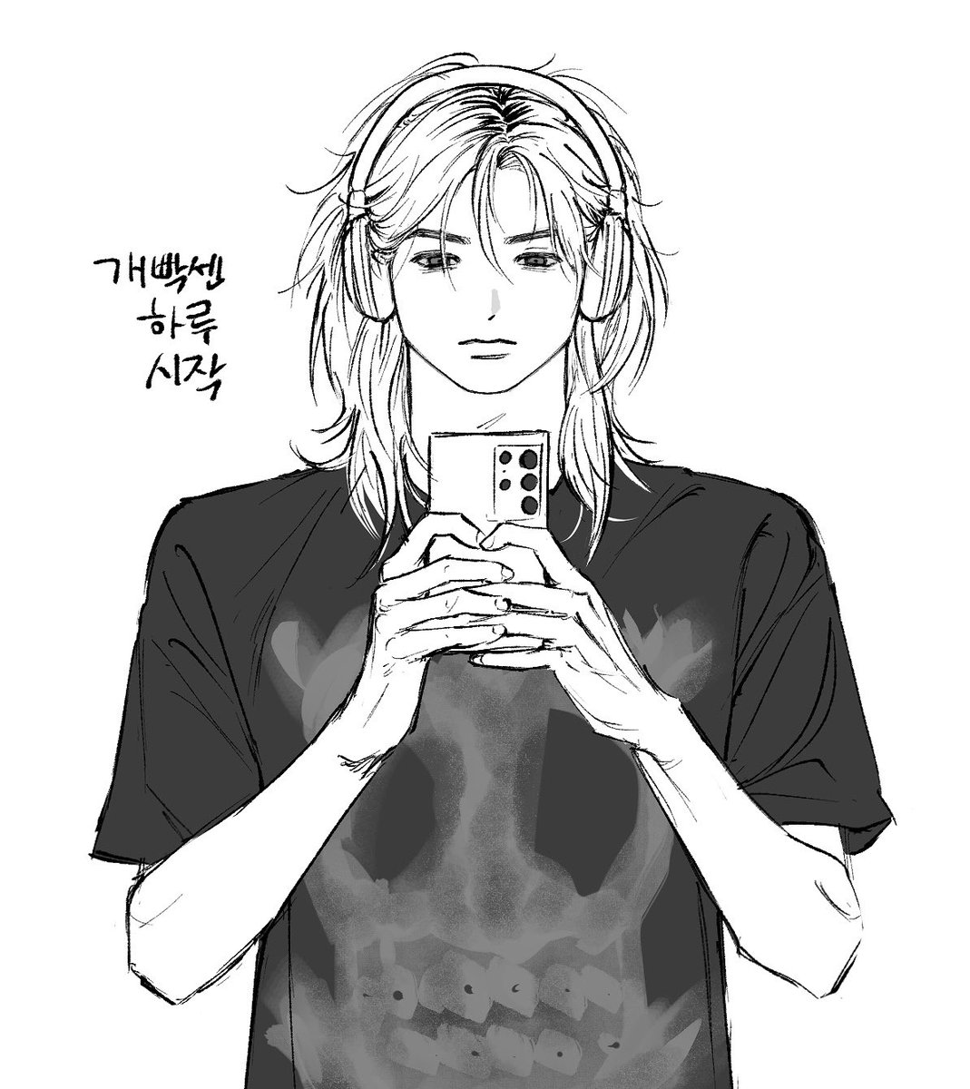 중 tweet media