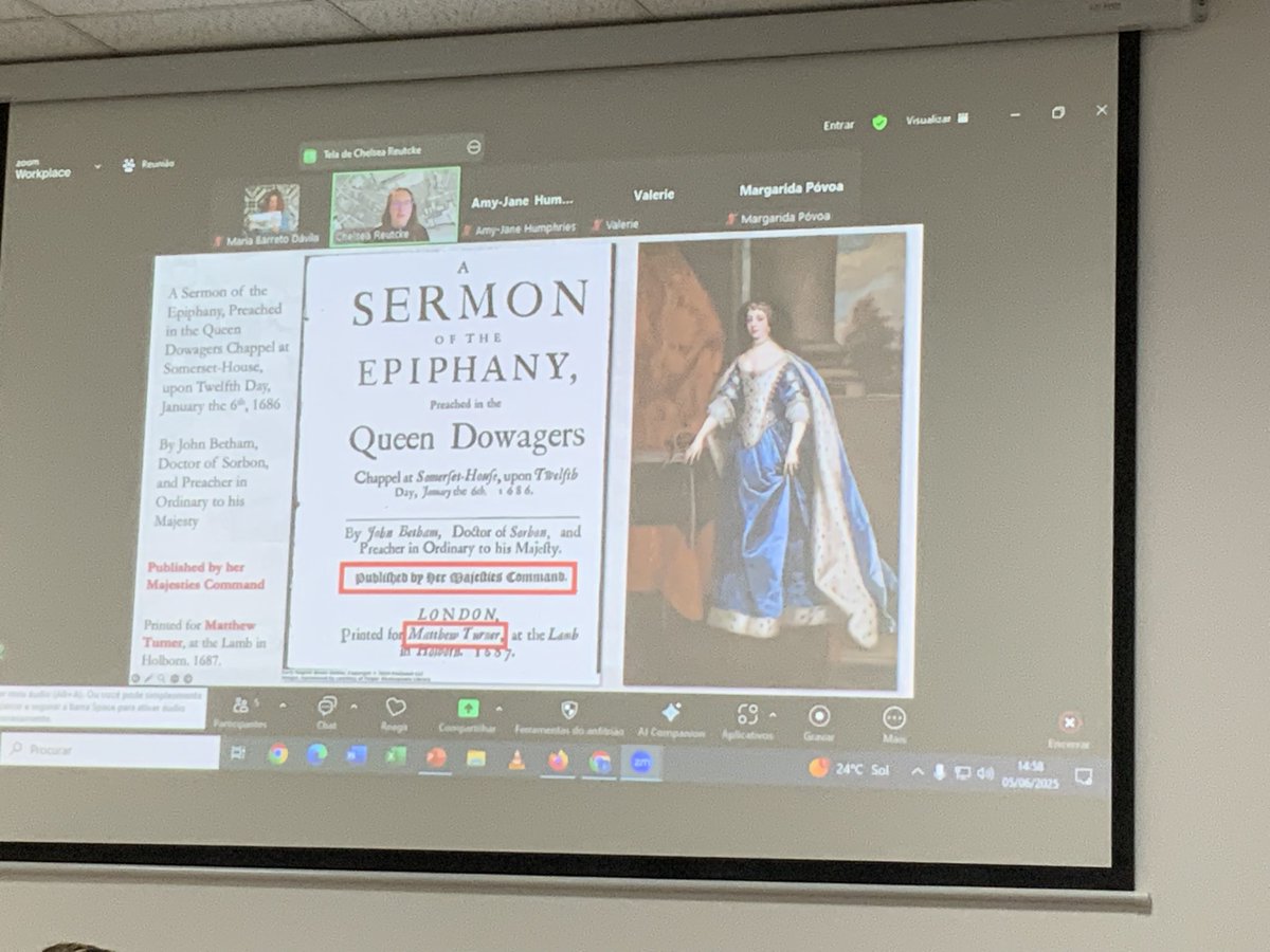 Back from lunch at #KQ14 in Session 3.7 Catherine of Braganza: Image, Agency, Faith-1st speaker Chelsea Reutcke ‘The Catholic Patroness of Protestant Britain: Catherine of Braganza’s Support for Popish Printing’  examples of Catherine’s subversive role as patroness Catholic print