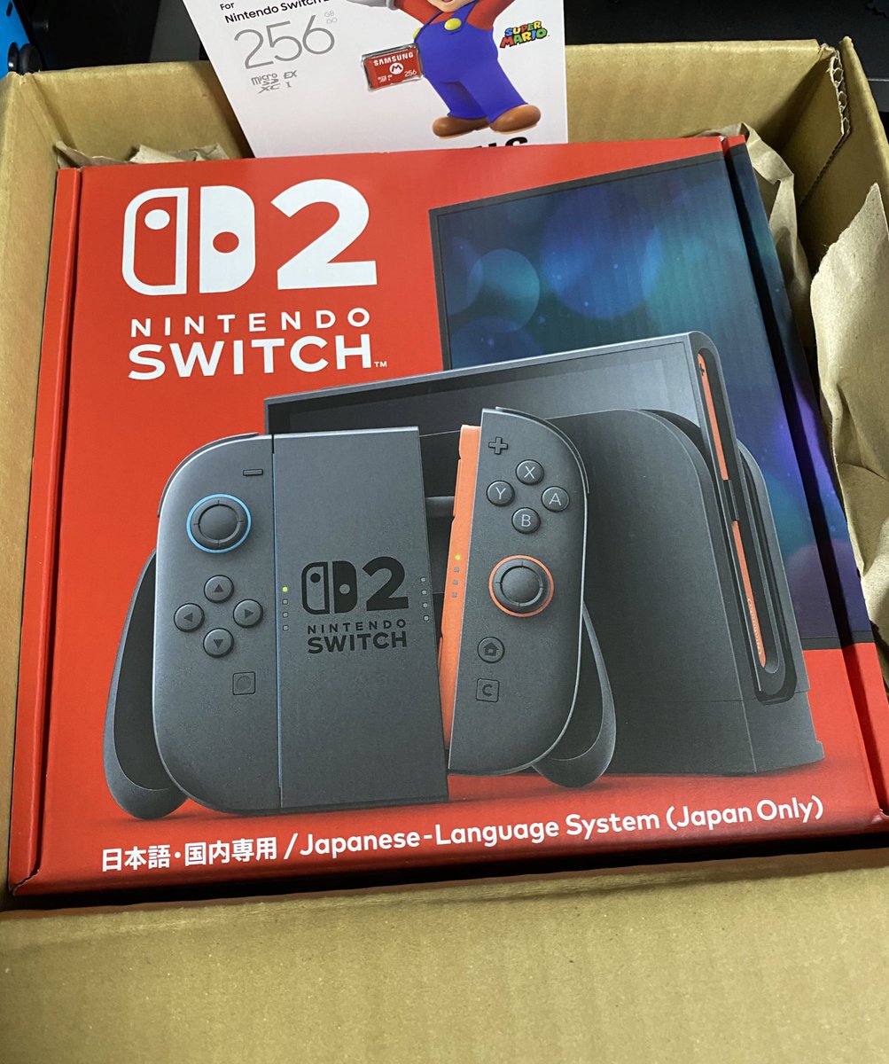 抽選全外しだけど2台当てた友達に1台譲ってもらった！！！✌️