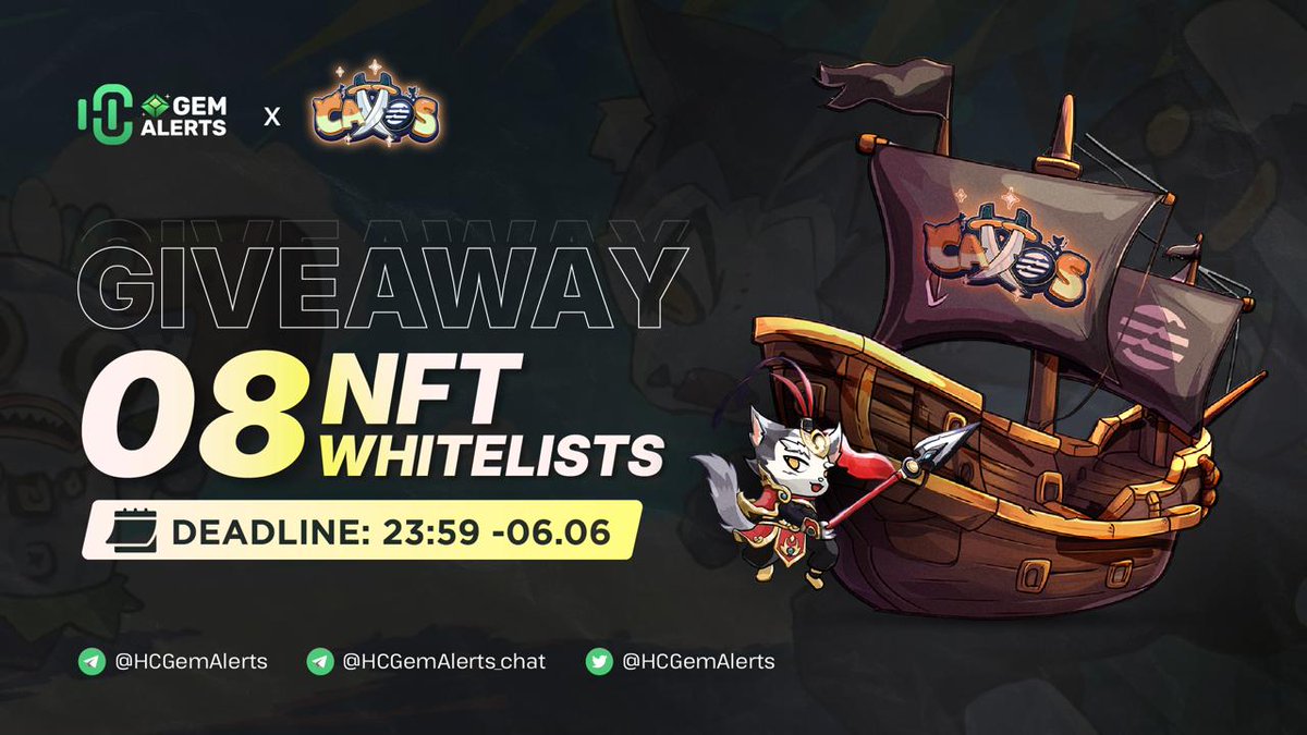 🔥 Giveaway 8 suất Whitelists dự án Cattos

Cattos là dự án GameFi được build trên The Funtasy và back bởi Aptos. Thông tin sơ lược về NFT:

- Độc quyền và nguồn cung giới hạn
- Được quyền tham gia Early Access
- Đạt được vai trò DeFi Cattos Pioneer

➡️Tham gia