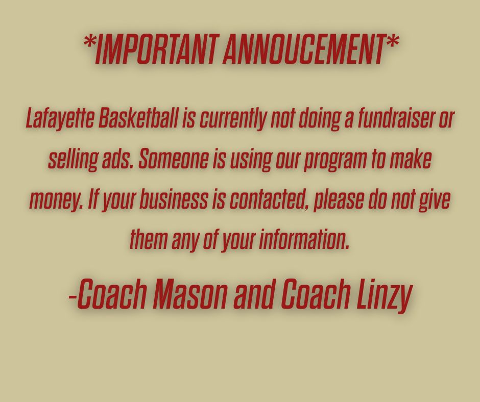 Lafayette Boys Basketball tweet media