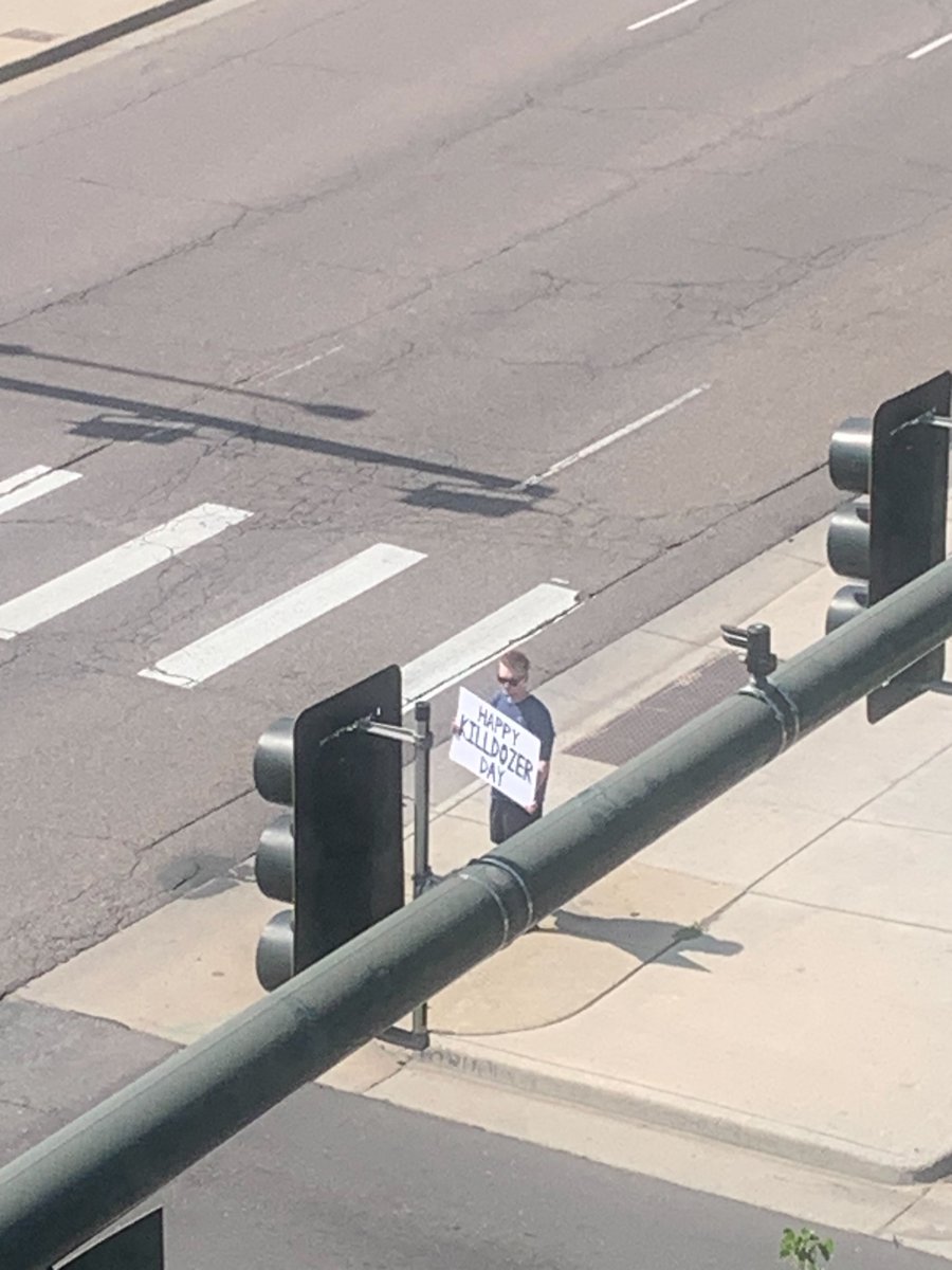 Saw this guy outside my work. Based.