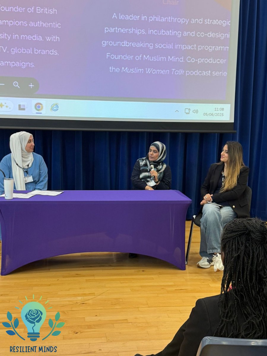 ChilternTSH's tweet image. We had the pleasure of welcoming @SabahGilani , Natasha Syed and Dr Kiran Rahim into @Challney_Girls today to deliver a panel discussion.

They shared powerful stories with our students about their careers, struggles, and experiences as Muslim women in Britain. Honest, inspiring…