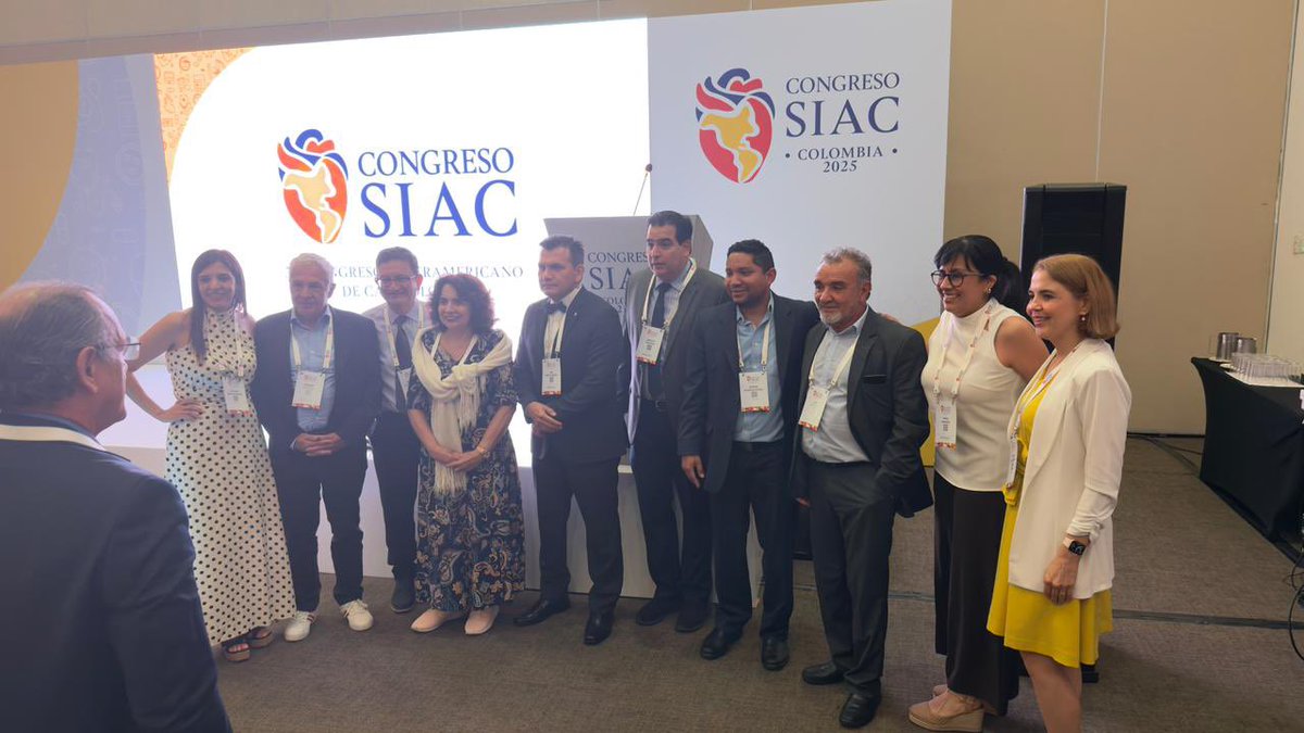Oportunidad de interacción entre tantos países de Latinoamérica en una de las actividades científicas más importantes de LATAM. Discusiones muy interesantes en torno a Falla Cardiaca . Gracias por la oportunidad <a href="/SIAC_cardio/">SIAC</a> <a href="/cifacah/">Consejo Interamericano de Falla Cardíaca e HP</a>