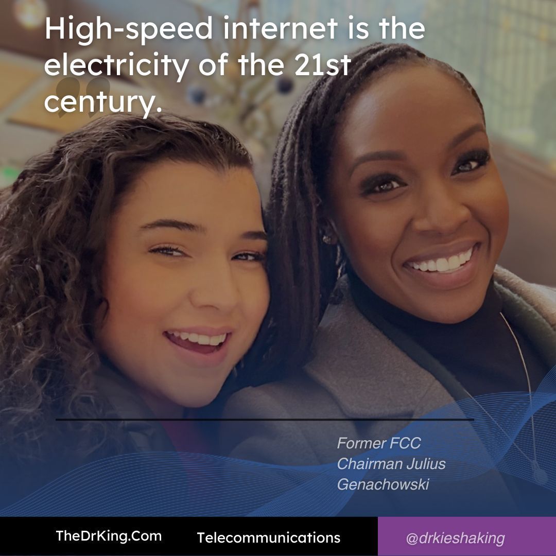 Imagine asking a student to thrive in school without electricity. That’s what we’re doing when we don't prioritize access to high-speed internet.

Connectivity isn’t just a tech issue. It’s an equity issue.

Communities without access are being left behind. I’m committed to