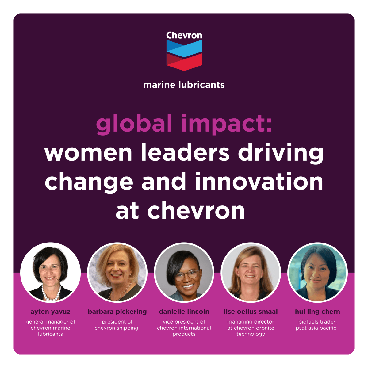 Effective leadership benefits from a blend of skills, including resilience, innovation, and adaptability.
 
In this article, we spotlight five women at Chevron who bring these skills, driving progress within the company: loom.ly/t3pn76Q

#shipping #MaritimeIndustry