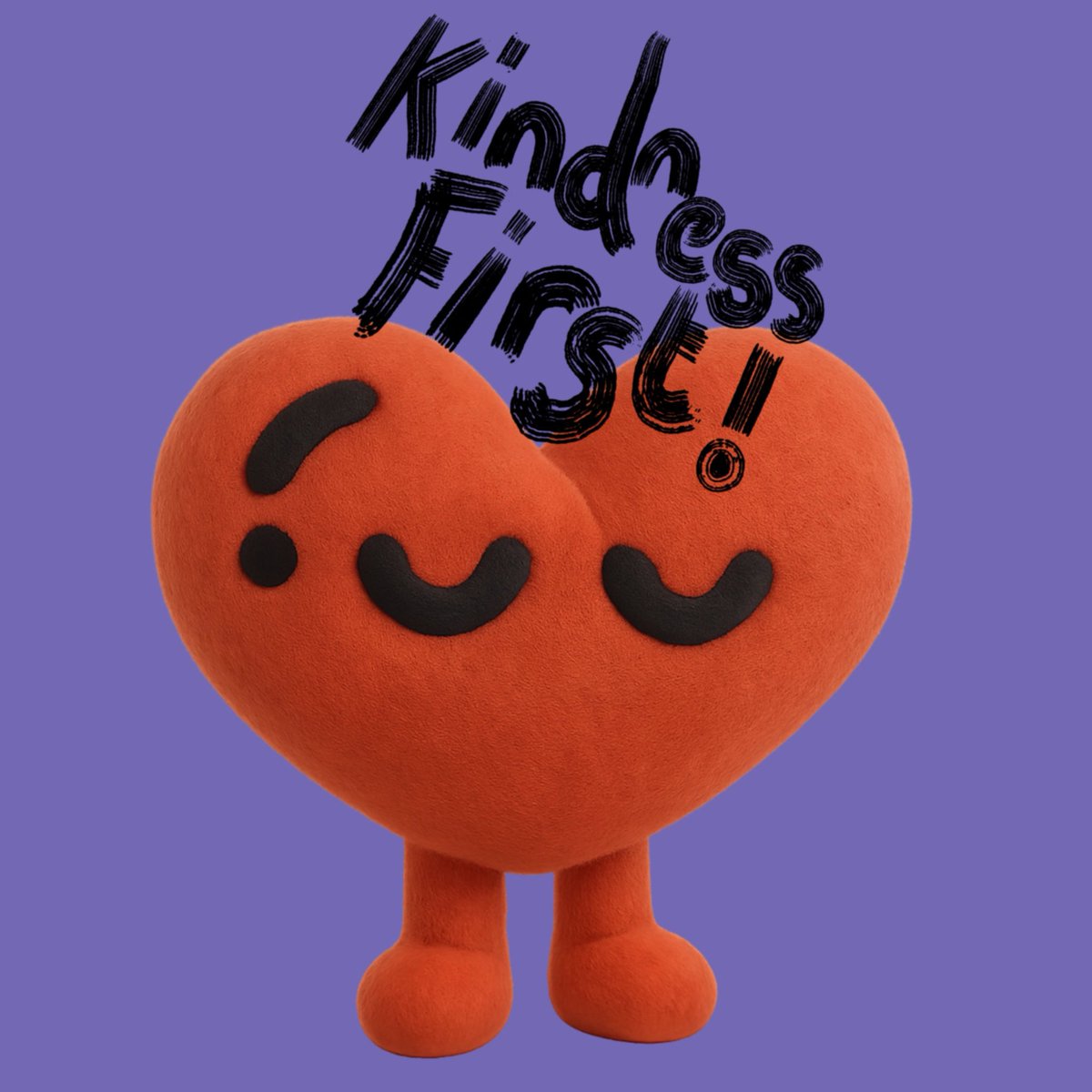 Please choose’Kindness First’ ♥️🙏
#doodle #kindess #first #plushie #design #joewhale #thedoodleboy