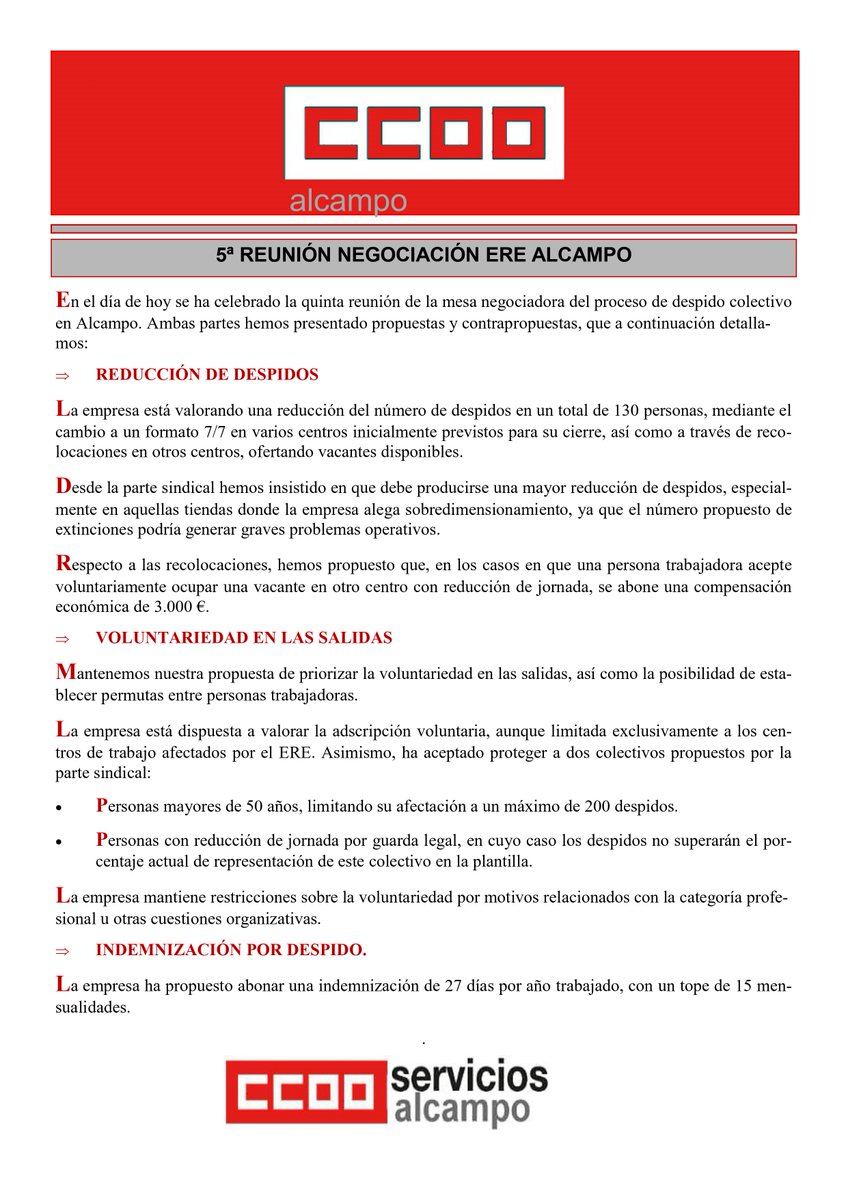 Comercio Servicios CCOO tweet media