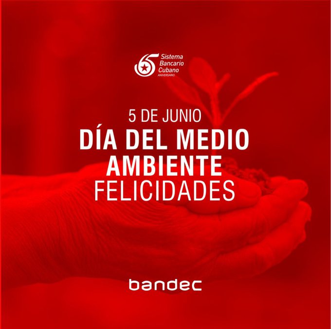 🌱 ¡Bandec celebra el #DíaMundialDelMedioAmbiente!  
🌎 #5Junio en #Camagüey:** Bandec ofrece créditos para reciclaje, agroecología y energía limpia. ¡Súmate al cambio!  
#PorUnaBancaVerdeSostenibleEInclusiva
#CuentaConmigo
#PorCamagüeyTodo
<a href="/FernandoLP62/">Fernando López</a> 
<a href="/Yai/">s.</a>
<a href="/Bandec97/">Banco de Crédito y Comercio</a>