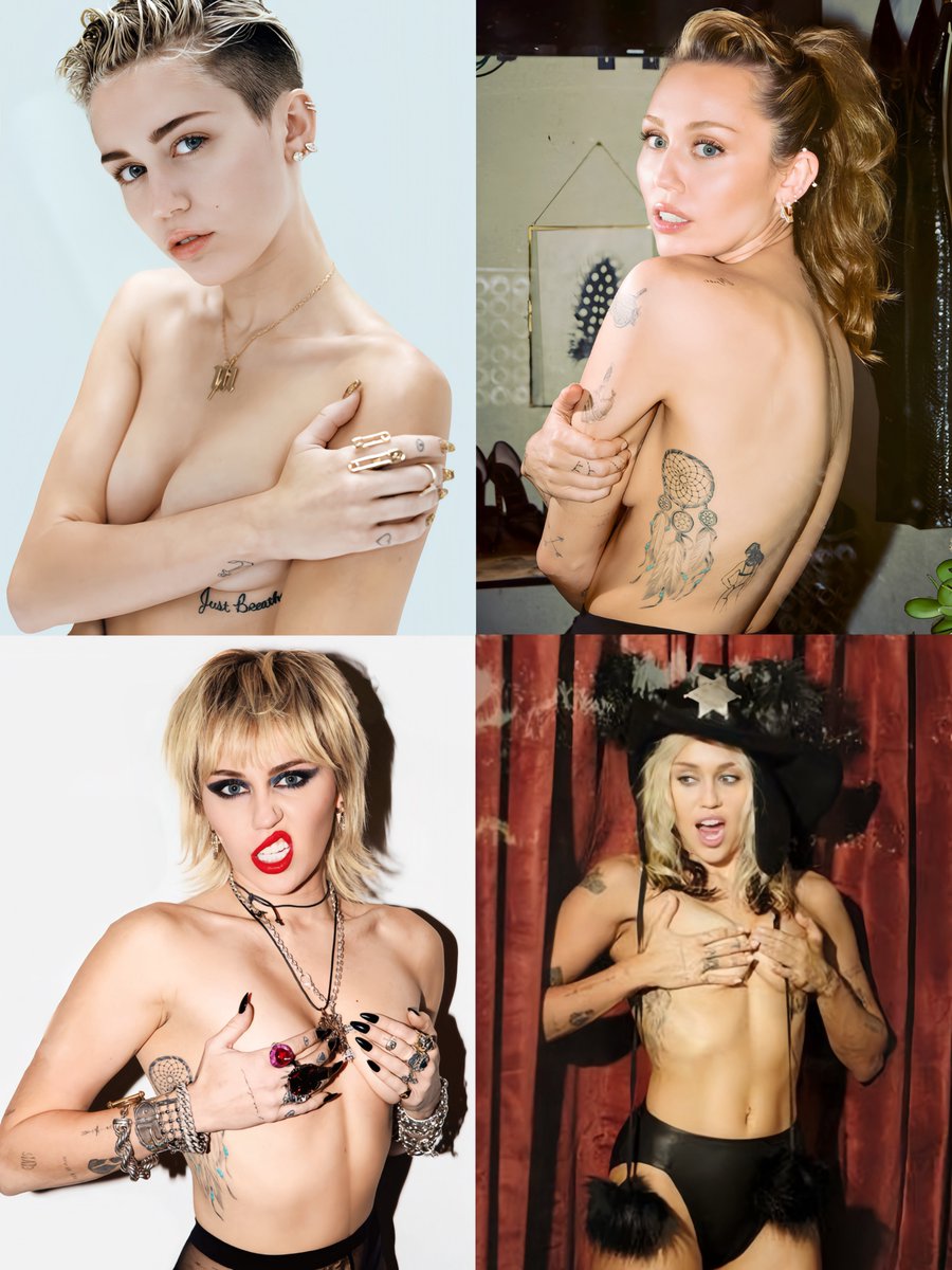 I'm completely naked but I'm making it fashion- Miley Cyrus 2020