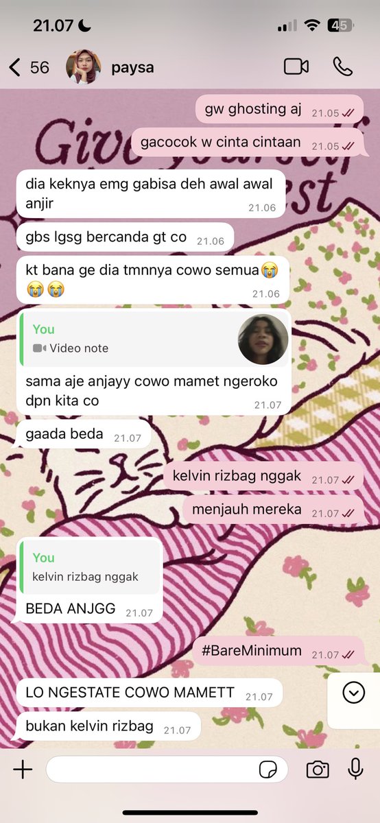 heezeu's tweet image. #BareMinimum