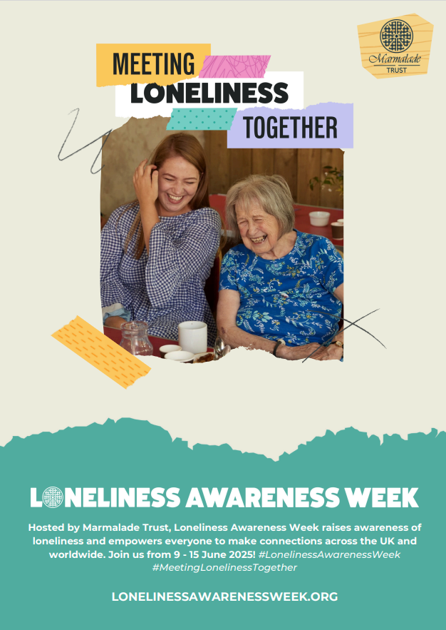 This Loneliness Awareness Week let's 'meet loneliness together'
Get involved:
-find out more at lonelinessawarenessweek.org
-reach out to a colleague
-get together for a F2F or virtual meet up
-spread the word &amp; raise awareness