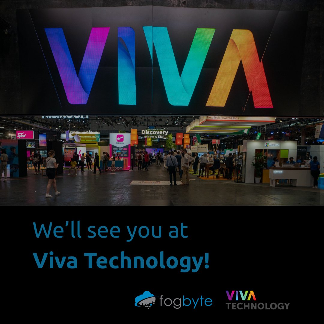 fogbyte's tweet photo. We're excited to attend @VivaTech in Paris next week! Are you going to be there? If so, let us know! We'd love to connect. 😊 https://t.co/M16KWP42LQ