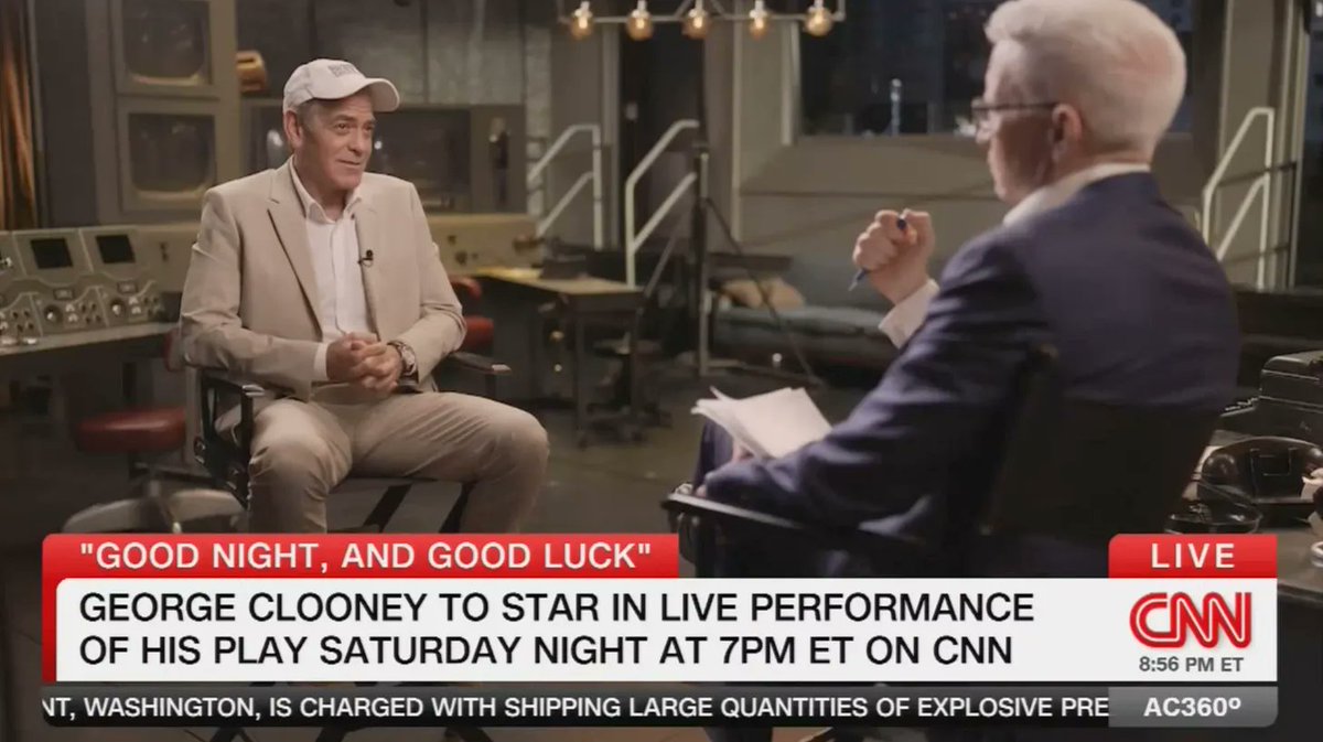 kolbyking19's tweet photo. George Clooney Predicts the End of MAGA—From His Hollywood Ivory Tower

And now, straight from the land of botox and $40 kale chips, George Clooney—yes, the guy who played Batman for five minutes and got out-acted by the rubber suit—is here to lecture us common folk on politics. Again.

In a fresh episode of “Rich People Who Don’t Get America,” Clooney waddled onto Anderson Cooper’s couch to talk about his Broadway play about journalism (because nothing says “serious newsman” like a guy who owns an Italian villa and once sold tequila with Rande freakin’ Gerber).

Clooney actually had the nerve to say that Trump’s second term will be the end of MAGA, because once Trump’s done, nobody else can deliver the message with that much charisma.

Well, George, two things:

1. You Hollywood types said the same thing back in 2016.

2. You were wrong then—and you’re twice as wrong now.

These folks don’t understand that MAGA isn’t a “mood” or a “man”—it’s a movement. It’s a reckoning. It’s red, rugged, and rooted deep in the dirt you people fly over on your way to another awards show nobody watches anymore.

He called Trump “a charming celebrity.”
Okay. And what the hell are you, Clooney? A humble potato farmer?

Clooney says the media is in a “scary time.” Yeah, it’s called accountability. Y’all lied, edited, gaslit, and spun stories like drunken figure skaters—and now Trump’s got lawsuits with teeth, and suddenly y’all are “concerned for journalism.”

Look, George. You can sip lattes on set and try to sound deep while name-dropping 1968 like it was last week, but out here in the real America, we don’t take our marching orders from washed-up actors who play dress-up for a living.

MAGA ain’t dead. It’s just getting warmed up.
And in 2028, it’ll be your ego that needs a ceasefire.

#Kolbys2Cents
Pray for Truth. Prepare for battle. The Republic will rise.