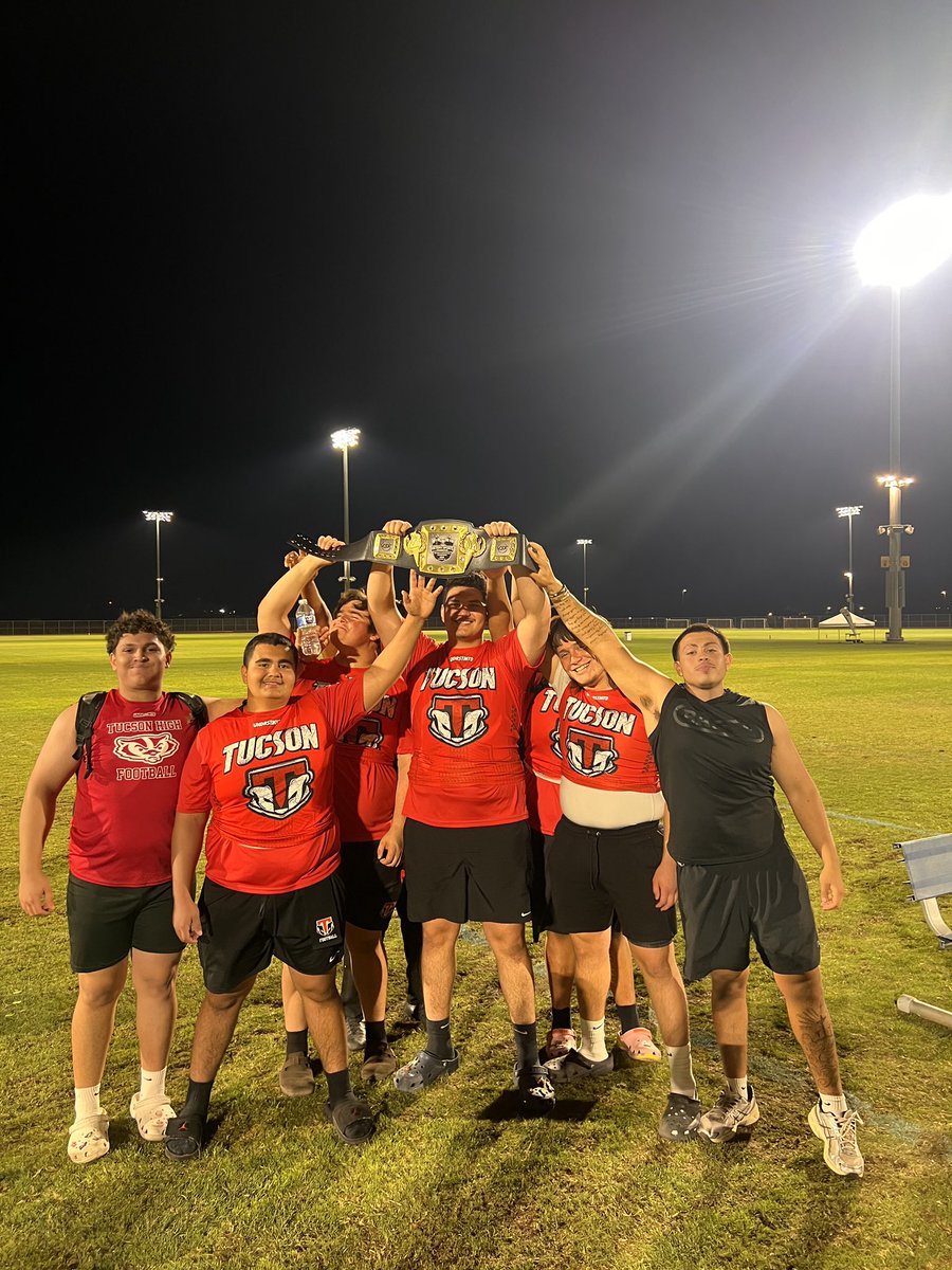 Coach Gibby (@coachgibby25) on Twitter photo Badger Nation 𦑠<a href="/_TucsonHigh/">Tucson High Football</a> OL/DL won the Victory Big Man Tourney! And they took the Benchpress title π€π€π€
<a href="/George922145133/">George percy</a>
<a href="/IsThxt19/">Guillermo Ruiz Rosas</a>
<a href="/Bennett__59/">Bennett Young</a>
<a href="/Javier767354719/">Javier Montenegro</a>
<a href="/isaiahtadeo/">Isaiah βI.T.β Tadeo</a>
<a href="/Bigben52087/">Ben</a>
<a href="/taysean_romero/">Taysean Romero</a>
Find them here: tucsonbadgersfb.com/player-cards
<a href="/SOAZFootball/">Southern Arizona Football</a> Badger Nation 𦑠<a href="/_TucsonHigh/">Tucson High Football</a> OL/DL won the Victory Big Man Tourney! And they took the Benchpress title π€π€π€
<a href="/George922145133/">George percy</a>
<a href="/IsThxt19/">Guillermo Ruiz Rosas</a>
<a href="/Bennett__59/">Bennett Young</a>
<a href="/Javier767354719/">Javier Montenegro</a>
<a href="/isaiahtadeo/">Isaiah βI.T.β Tadeo</a>
<a href="/Bigben52087/">Ben</a>
<a href="/taysean_romero/">Taysean Romero</a>
Find them here: tucsonbadgersfb.com/player-cards
<a href="/SOAZFootball/">Southern Arizona Football</a>