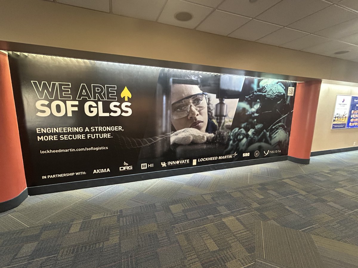 UK Innovate (@uky_innovate) on Twitter photo Check out the new SOF GLSS ad at Bluegrass Airport, spotlighting <a href="/LockheedMartin/">Lockheed Martin</a>'s major logistics program for U.S. Special Ops. The <a href="/universityofky/">University of Kentucky</a>, through UK Innovate, is proud to partner on advancing innovation in tech, engineering and workforce.
đź”— bit.ly/3HmjL3l Check out the new SOF GLSS ad at Bluegrass Airport, spotlighting <a href="/LockheedMartin/">Lockheed Martin</a>'s major logistics program for U.S. Special Ops. The <a href="/universityofky/">University of Kentucky</a>, through UK Innovate, is proud to partner on advancing innovation in tech, engineering and workforce.
đź”— bit.ly/3HmjL3l
