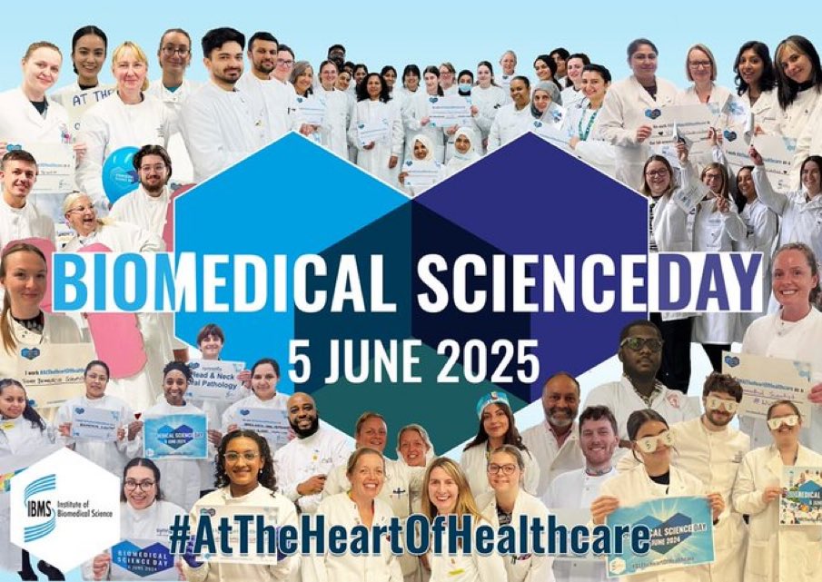 Celebrating all our amazing Biomedical scientist colleagues. You are awesome 🫶🏼