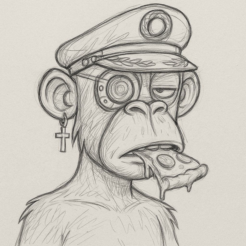 CodeJungle404's tweet photo. Unfiltered. Raw. Mid-process.
No polish, just pure vision.
From the sketchbook to the chain — this ape’s not done yet.

#NFTSketch #DigitalArtworks #Web3Culture #WIPNFT #GenerativeVibes #CryptoArtScene #NFTProcess #MetaDraft https://t.co/uuzM6KpCAK