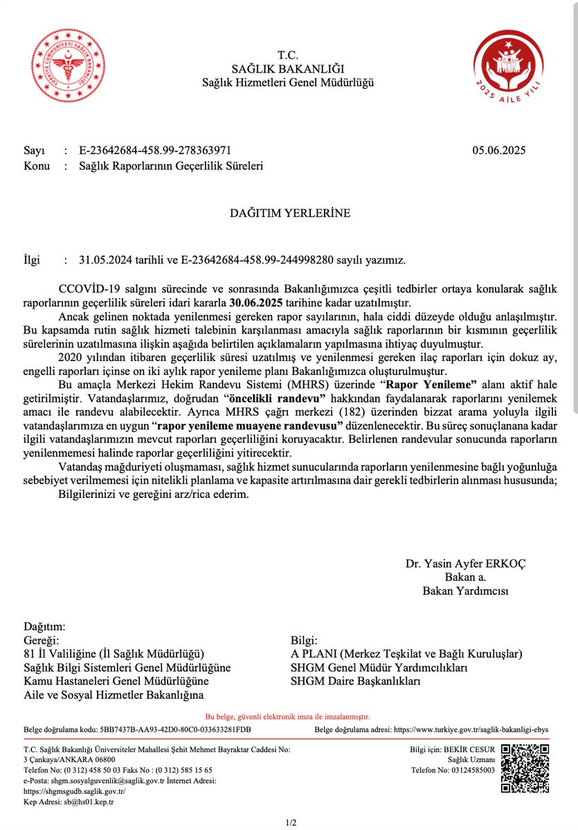 Türkiye Otizm Meclisi (@trotizmmeclisi) on Twitter photo Günlerdir gündeme getirdiğimiz rapor konusunda <a href="/saglikbakanligi/">T.C. Sağlık Bakanlığı</a> tarafından bugün yayınlanan yazıyı bilgilerinize sunarız.... Günlerdir gündeme getirdiğimiz rapor konusunda <a href="/saglikbakanligi/">T.C. Sağlık Bakanlığı</a> tarafından bugün yayınlanan yazıyı bilgilerinize sunarız....